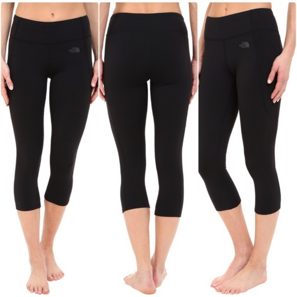 NWT The North Face Cropped Leggings Black XS